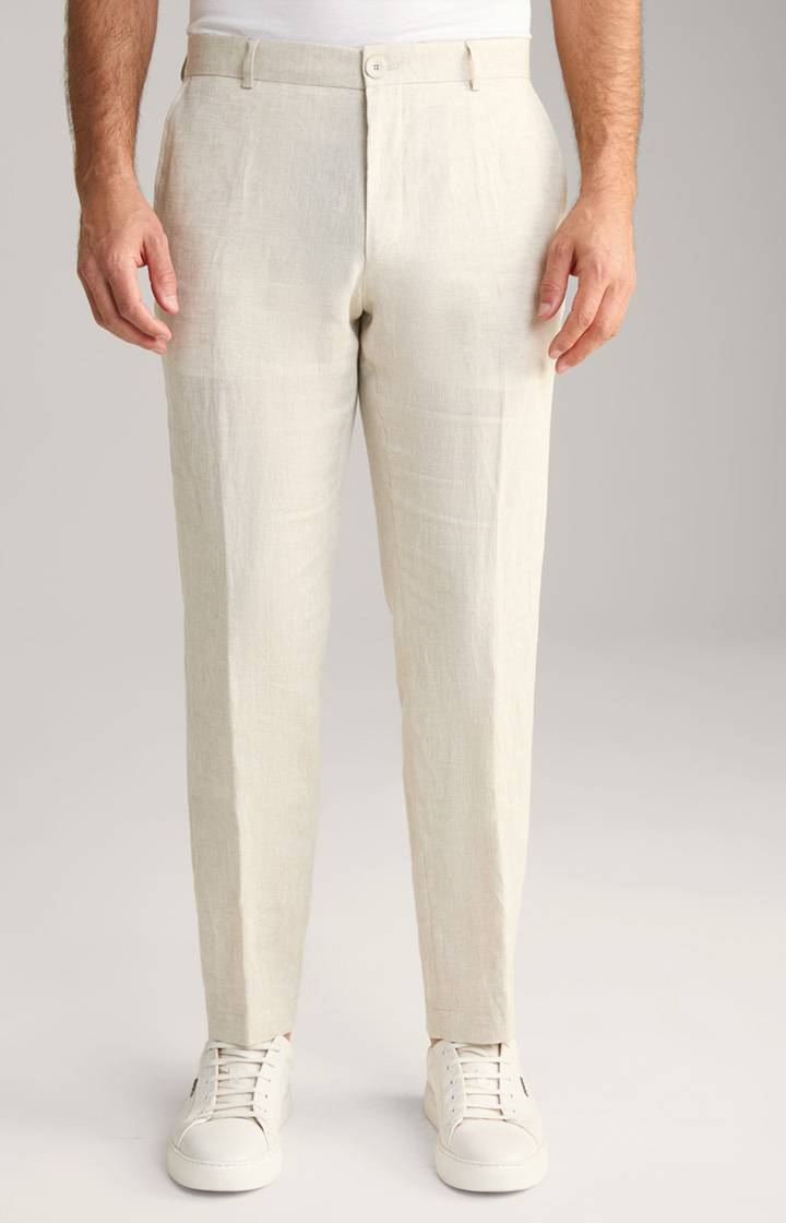 Joop Leinen-Chino Hank in Beige meliert