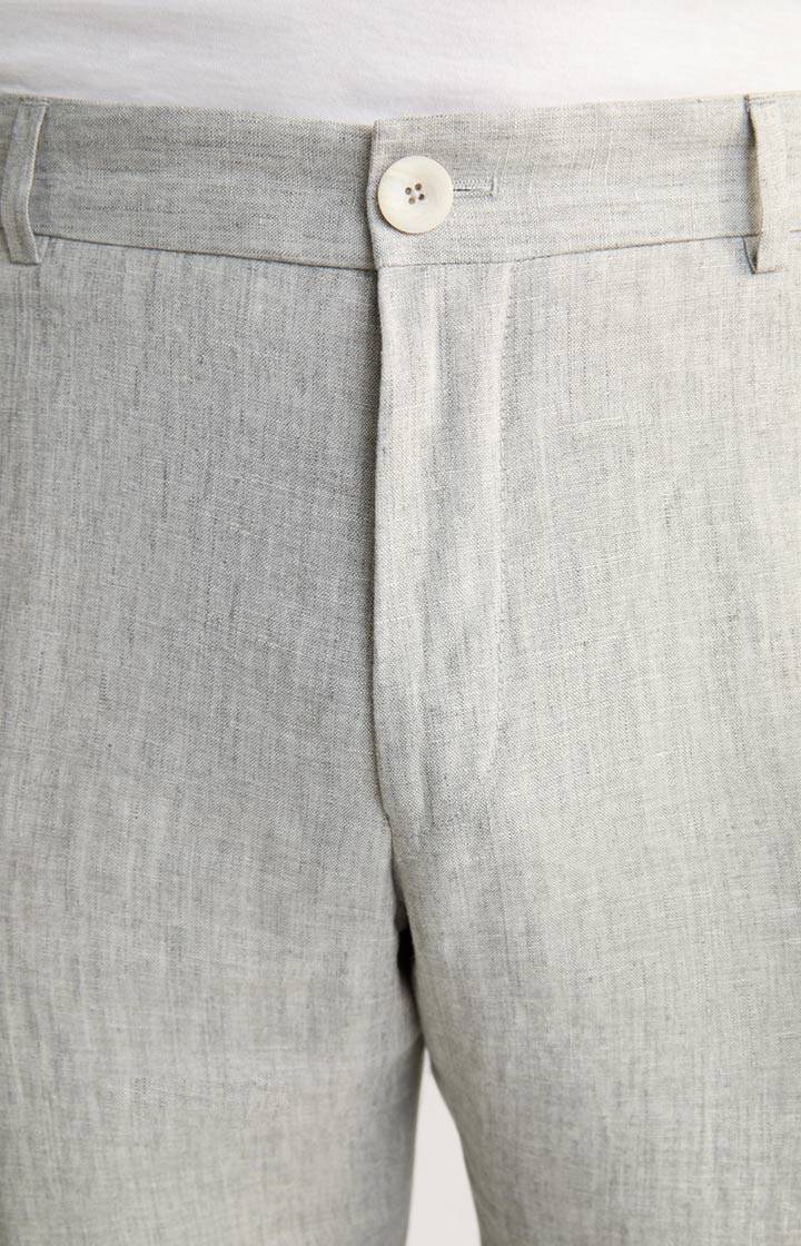 Joop Leinen-Chino Hank In Grau Meliert