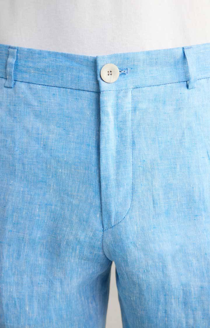 Joop Leinen-Chino Hank In Hellblau Meliert