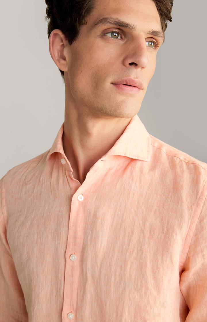 Joop Leinen-Hemd Pai In Apricot