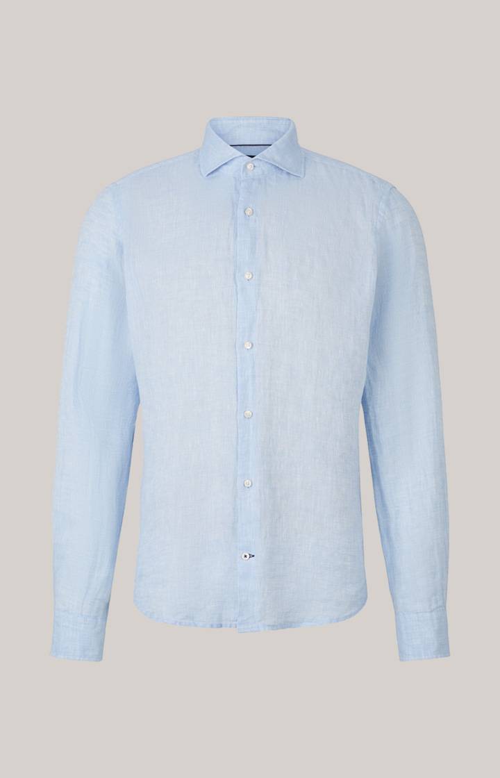 Joop Leinen-Hemd Pai In Hellblau Meliert