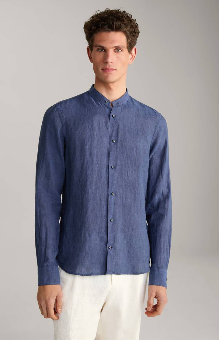 Joop Leinen-Hemd Pebo in Navy
