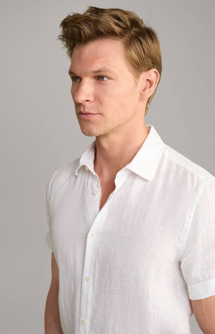 Joop Leinen-Hemd Pit In Weiß