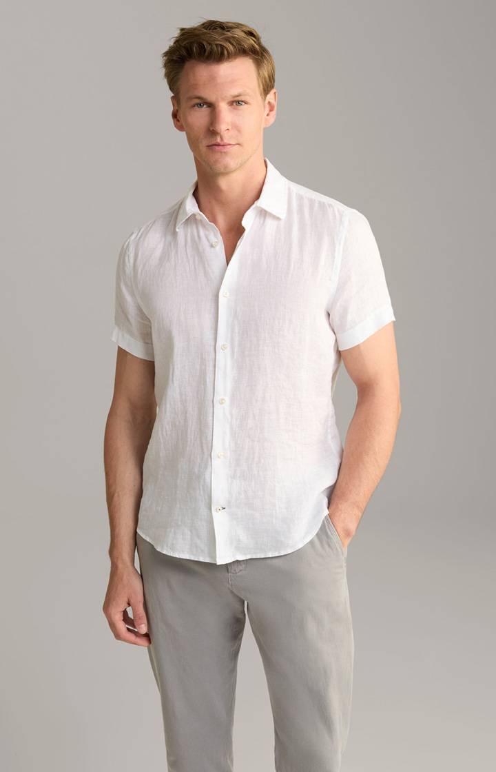 Joop Leinen-Hemd Pit in Weiß