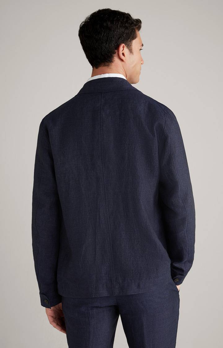 Joop Leinen-Jacke Hearts In Dunkelblau