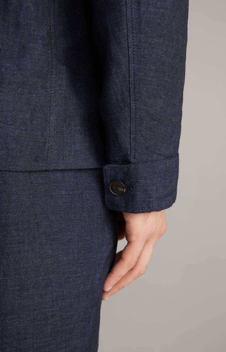 Joop Leinen-Jacke Hearts In Dunkelblau