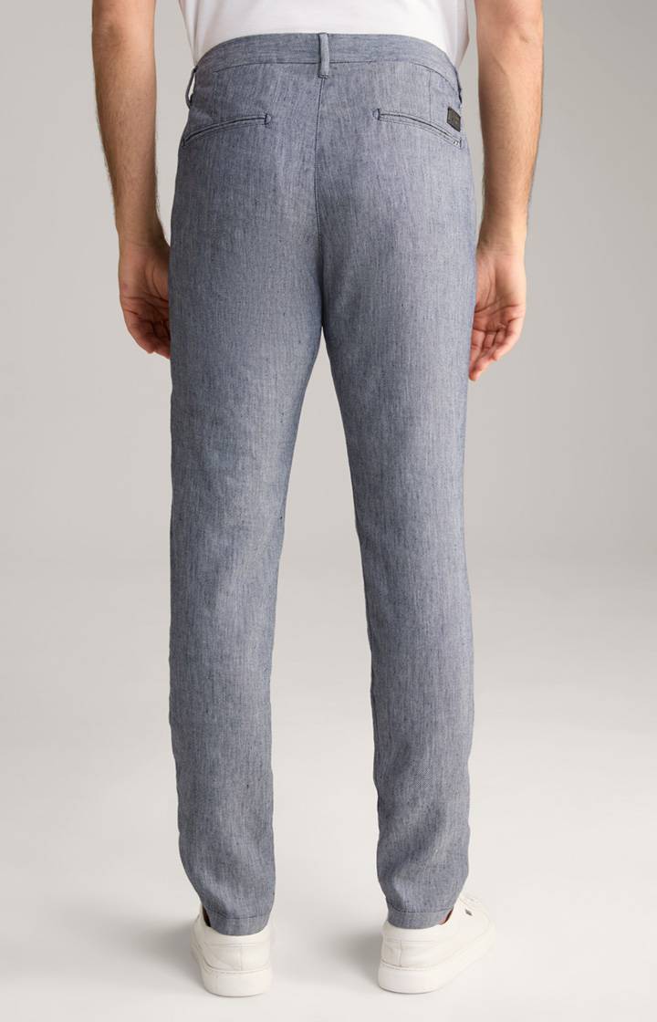 Joop Leinen-Mix Chino Maxton In Navy Meliert