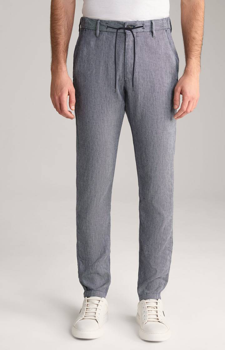 Joop Leinen-Mix Chino Maxton in Navy meliert