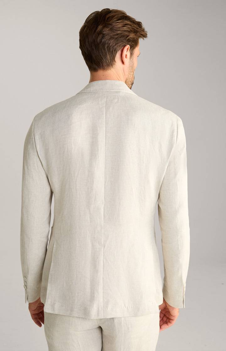 Joop Leinen-Sakko Hoverest In Beige Meliert