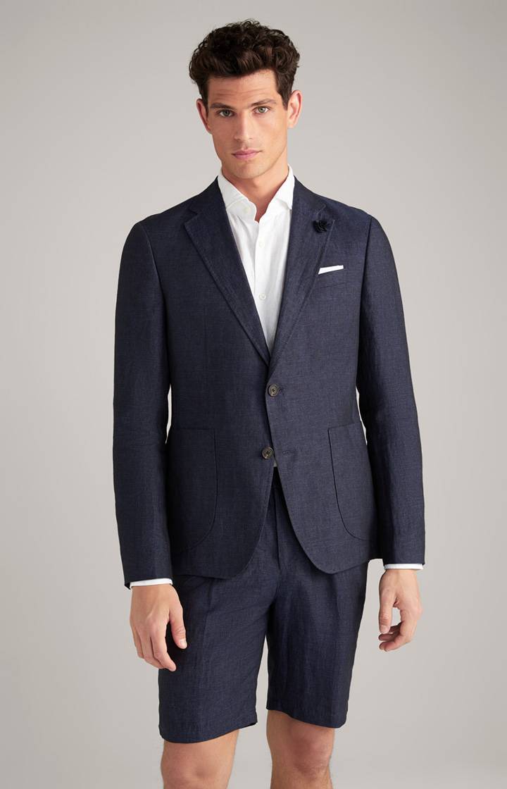 Joop Leinen-Sakko Hoverest in Dunkelblau