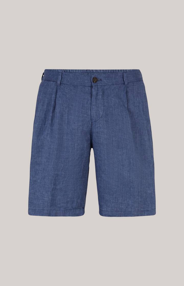 Joop Leinen-Shorts Dinghy In Blau Meliert