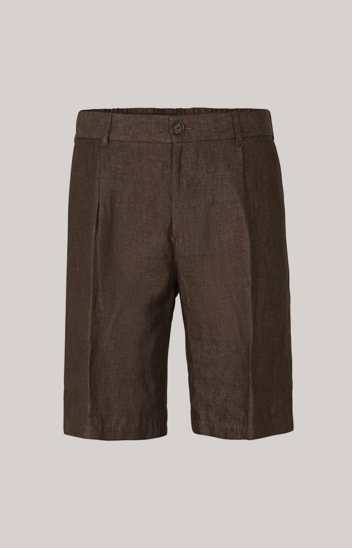 Joop Leinen-Shorts Dinghy In Dunkelbraun