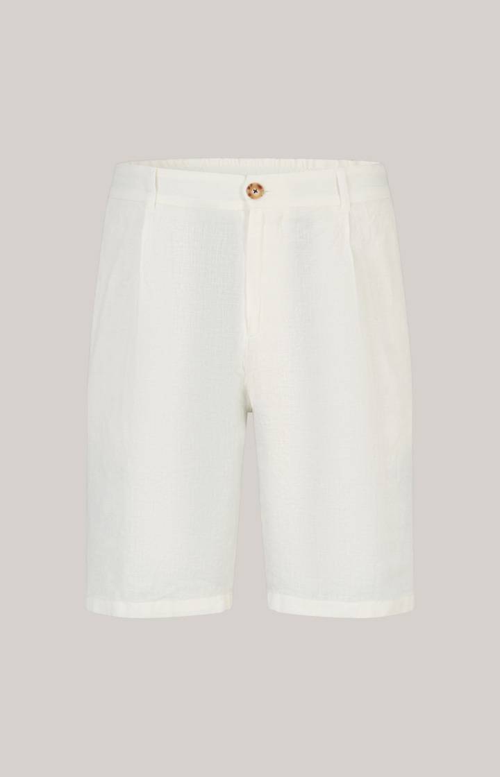 Joop Leinen-Shorts Dinghy In Offwhite Meliert