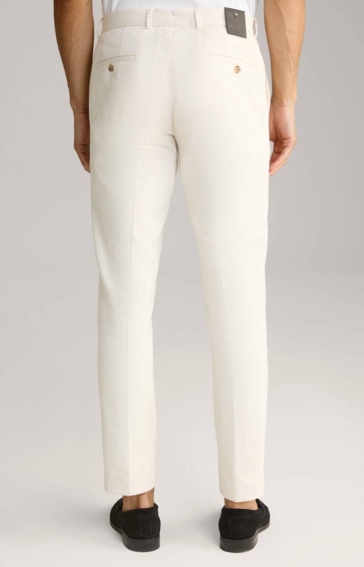 Joop Leinenmix Chino Hank In Creme