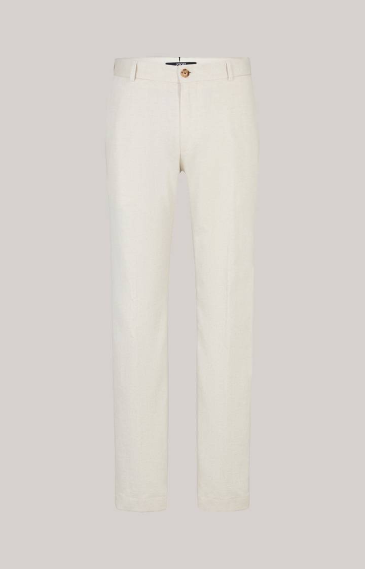 Joop Leinenmix Chino Hank In Creme
