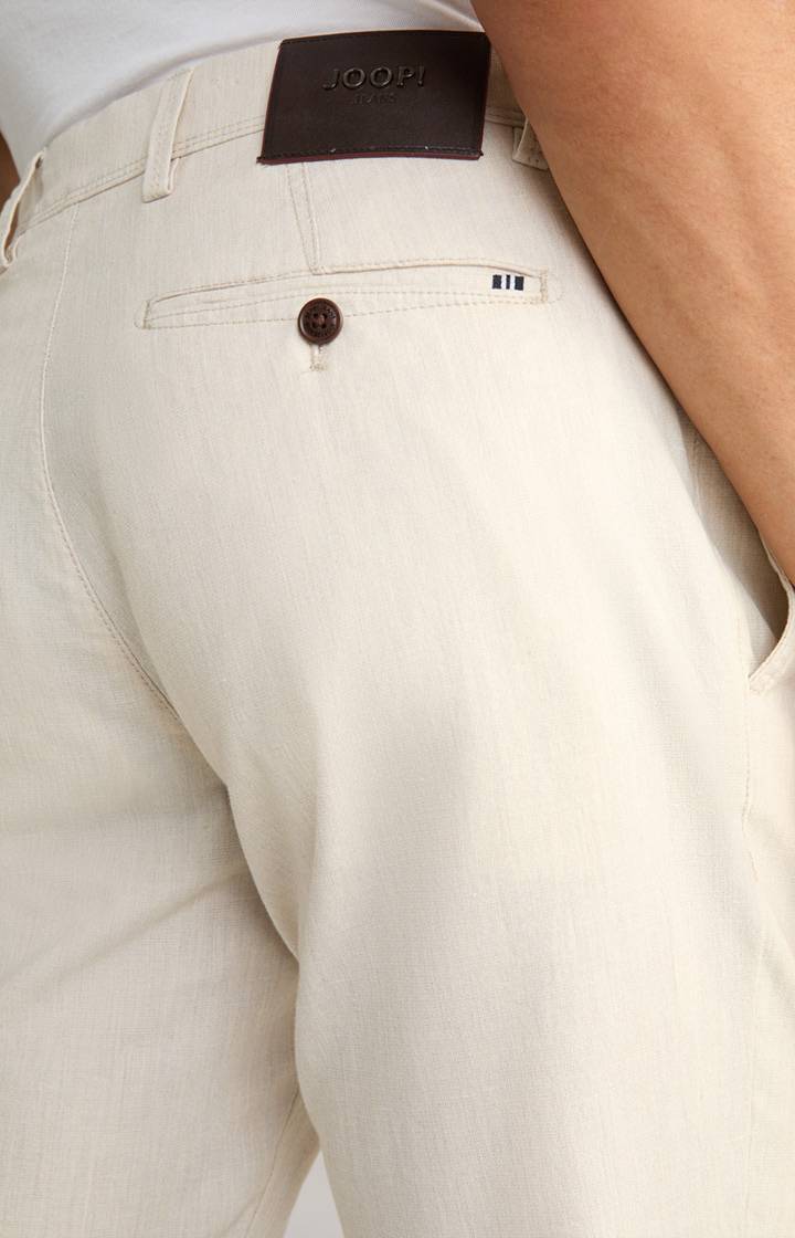 Joop Leinenmix-Chino Matthew In Beige