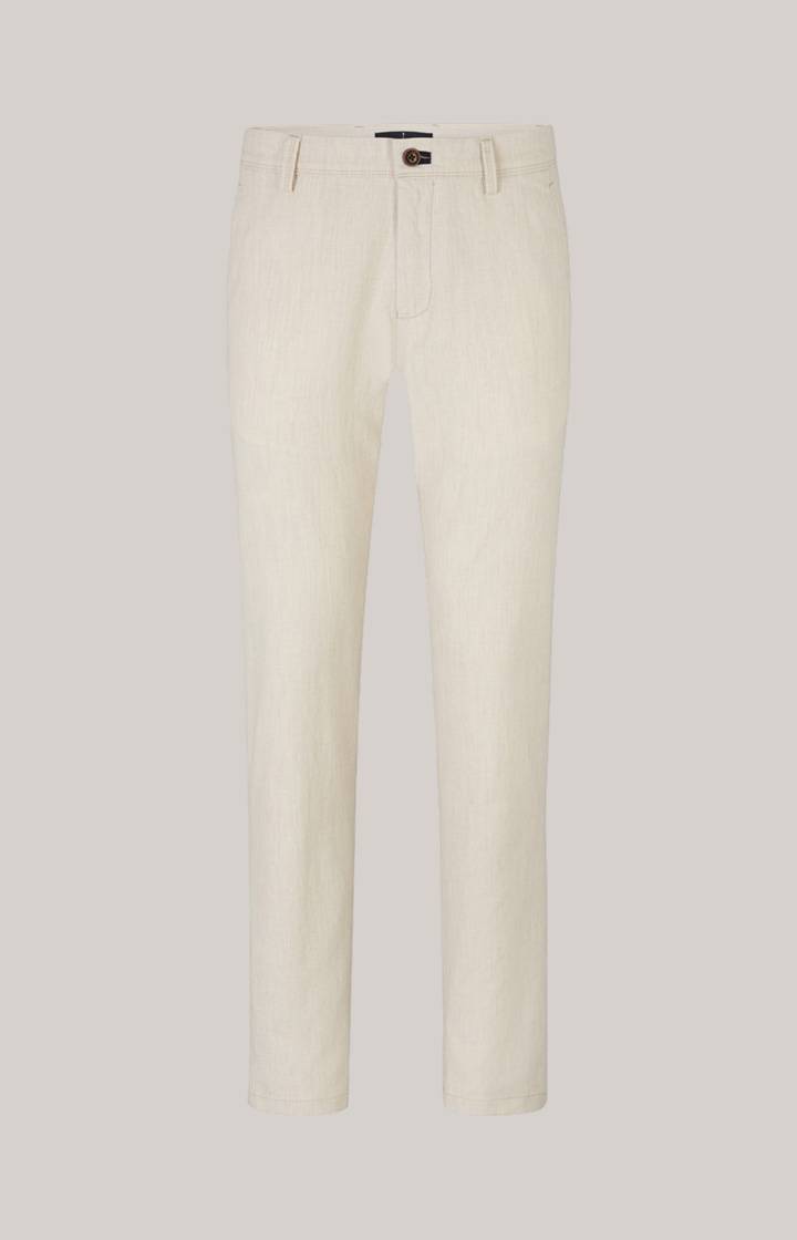 Joop Leinenmix-Chino Matthew In Beige