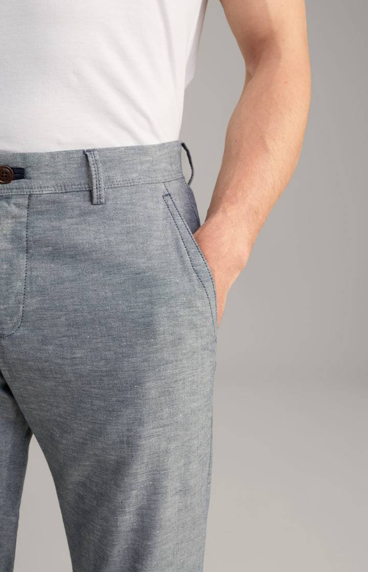 Joop Leinenmix-Chino Matthew In Navy