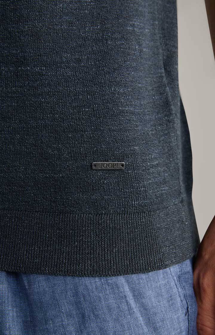 Joop Leinenmix-Poloshirt Malioso In Navy