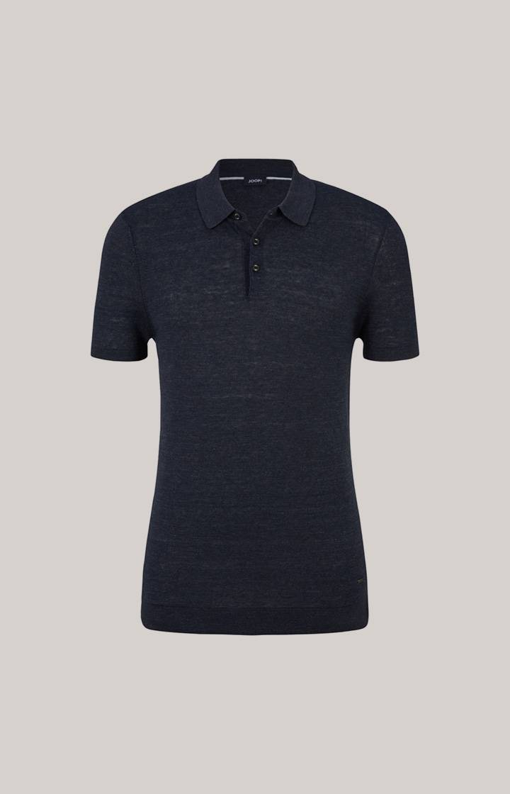 Joop Leinenmix-Poloshirt Malioso In Navy