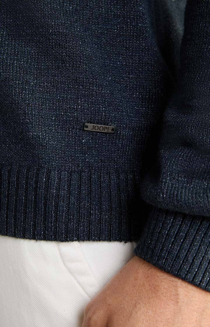 Joop Leinenmix-Pullover Mendor In Navy