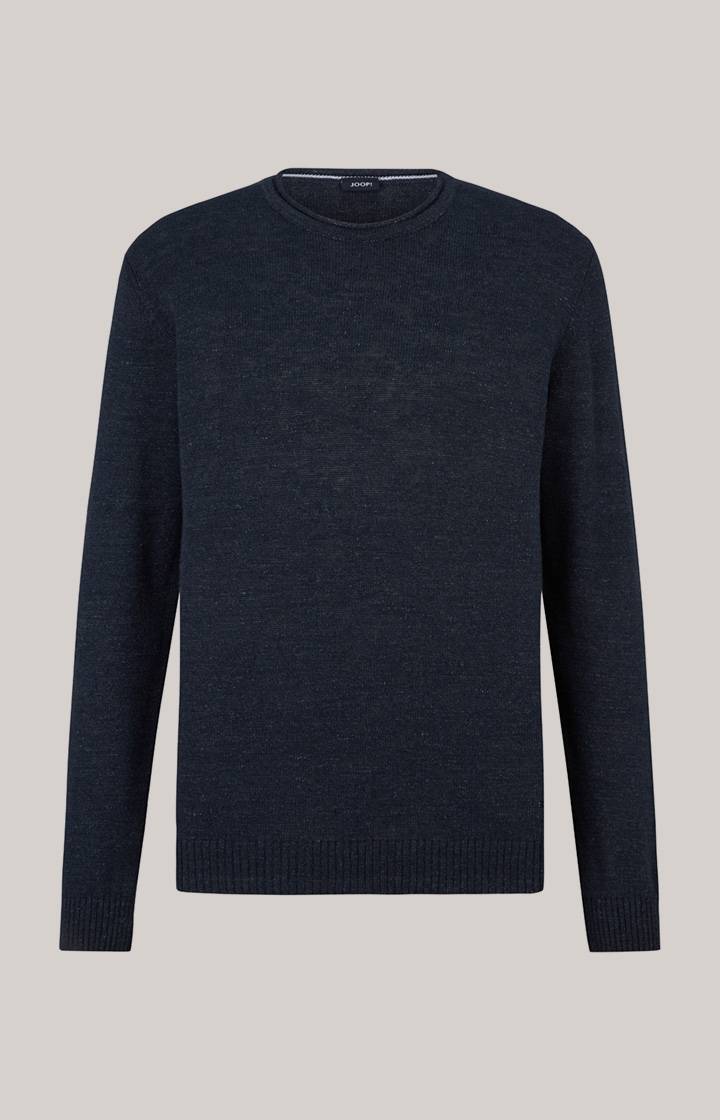 Joop Leinenmix-Pullover Mendor In Navy