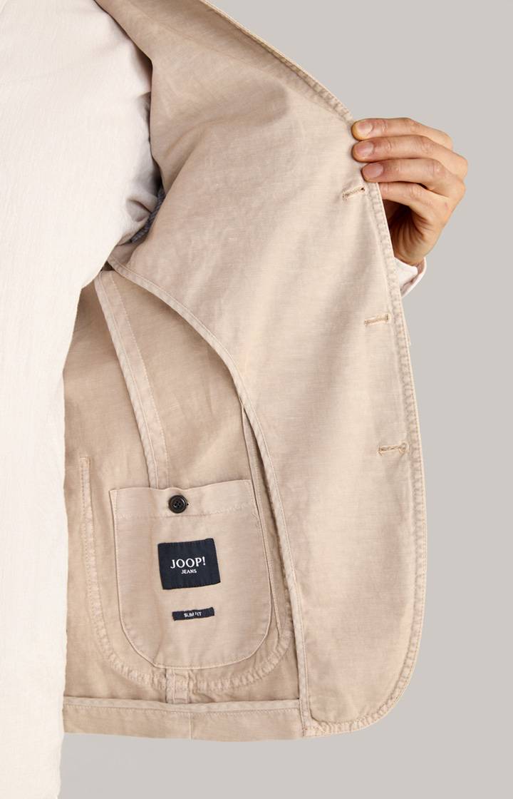 Joop Leinenmix Sakko Hankez In Hellbraun