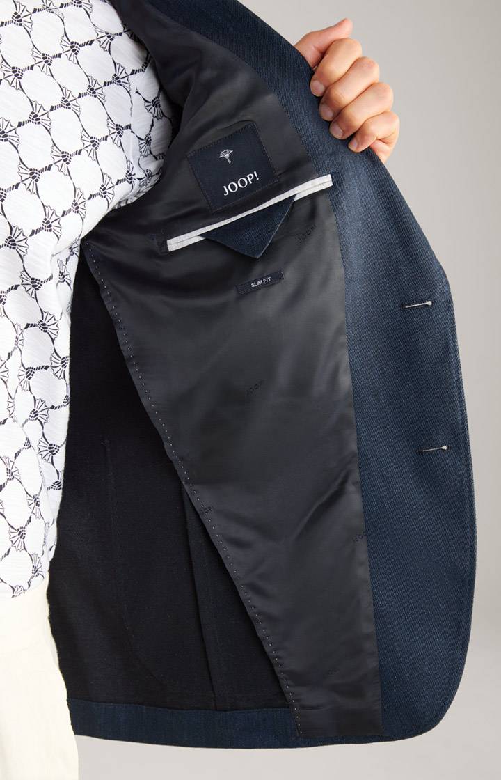 Joop Leinenmix-Sakko Heathrow In Denim Blue