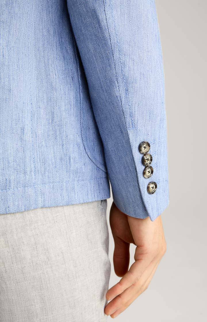 Joop Leinenmix-Sakko Hiro In Hellblau Meliert