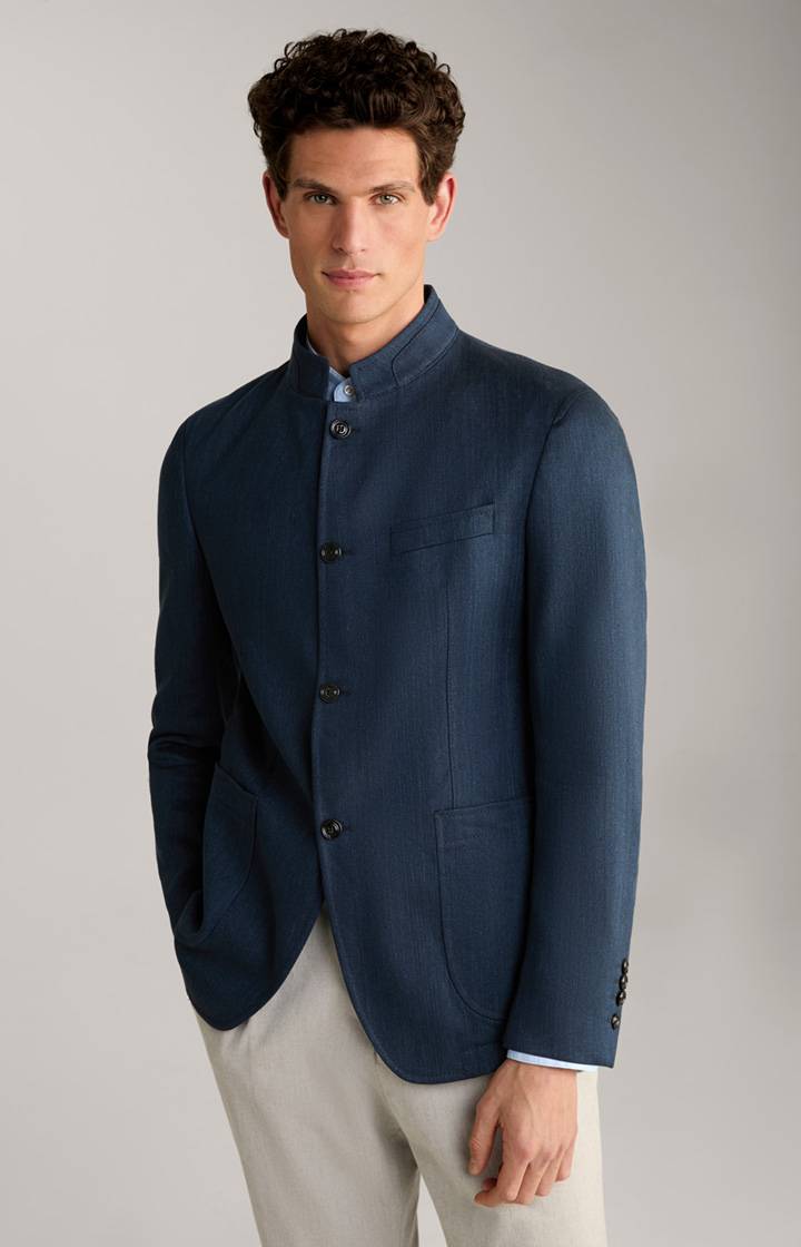 Joop Leinenmix-Sakko Hiro in Navy