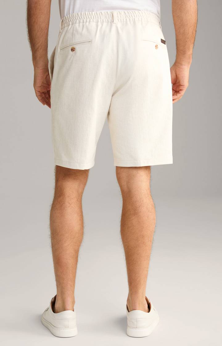 Joop Leinenmix-Shorts Dinghy In Offwhite
