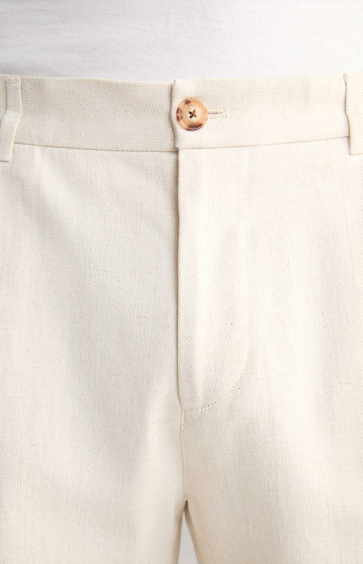 Joop Leinenmix-Shorts Dinghy In Offwhite