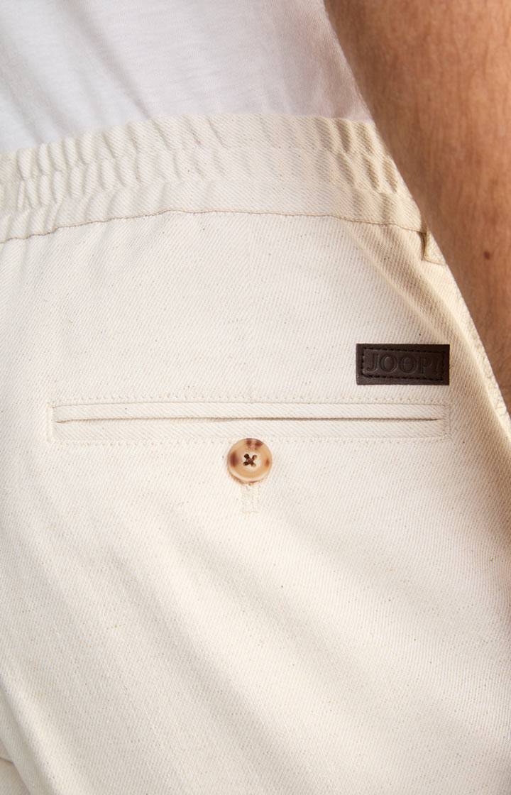 Joop Leinenmix-Shorts Dinghy In Offwhite