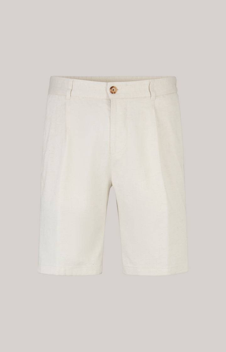 Joop Leinenmix-Shorts Dinghy In Offwhite