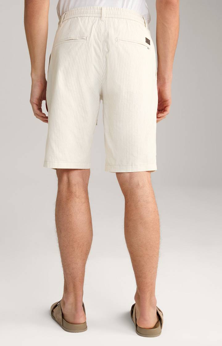 Joop Leinenmix-Shorts Ruby In Beige Gestreift