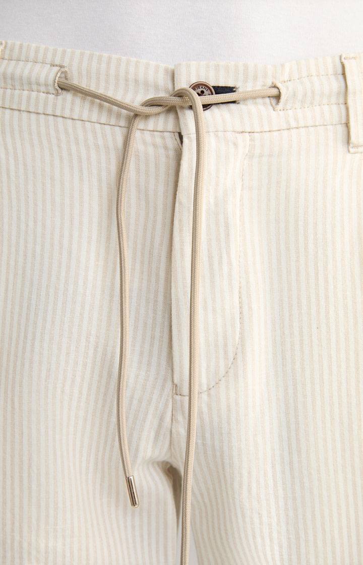 Joop Leinenmix-Shorts Ruby In Beige Gestreift