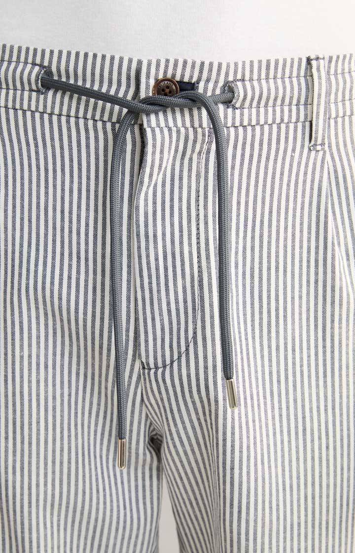 Joop Leinenmix-Shorts Ruby In Navy Gestreift