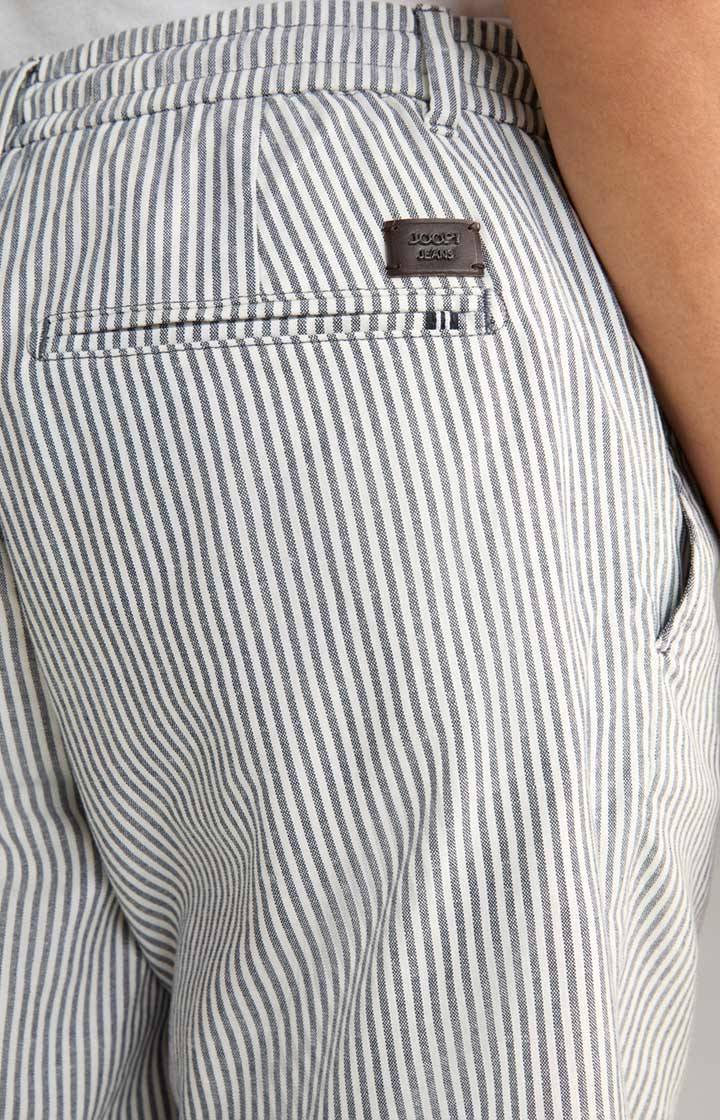 Joop Leinenmix-Shorts Ruby In Navy Gestreift