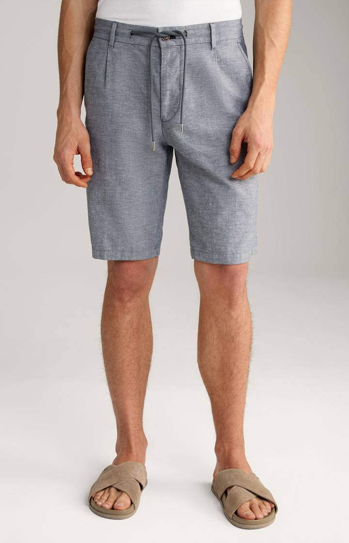 Joop Leinenmix-Shorts Ruby in Navy meliert