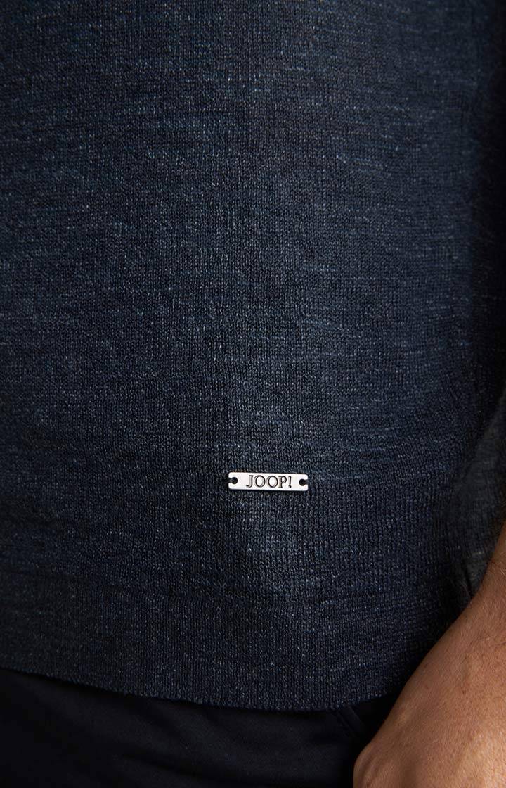 Joop Leinenmix-T-Shirt Maroso In Dunkelblau