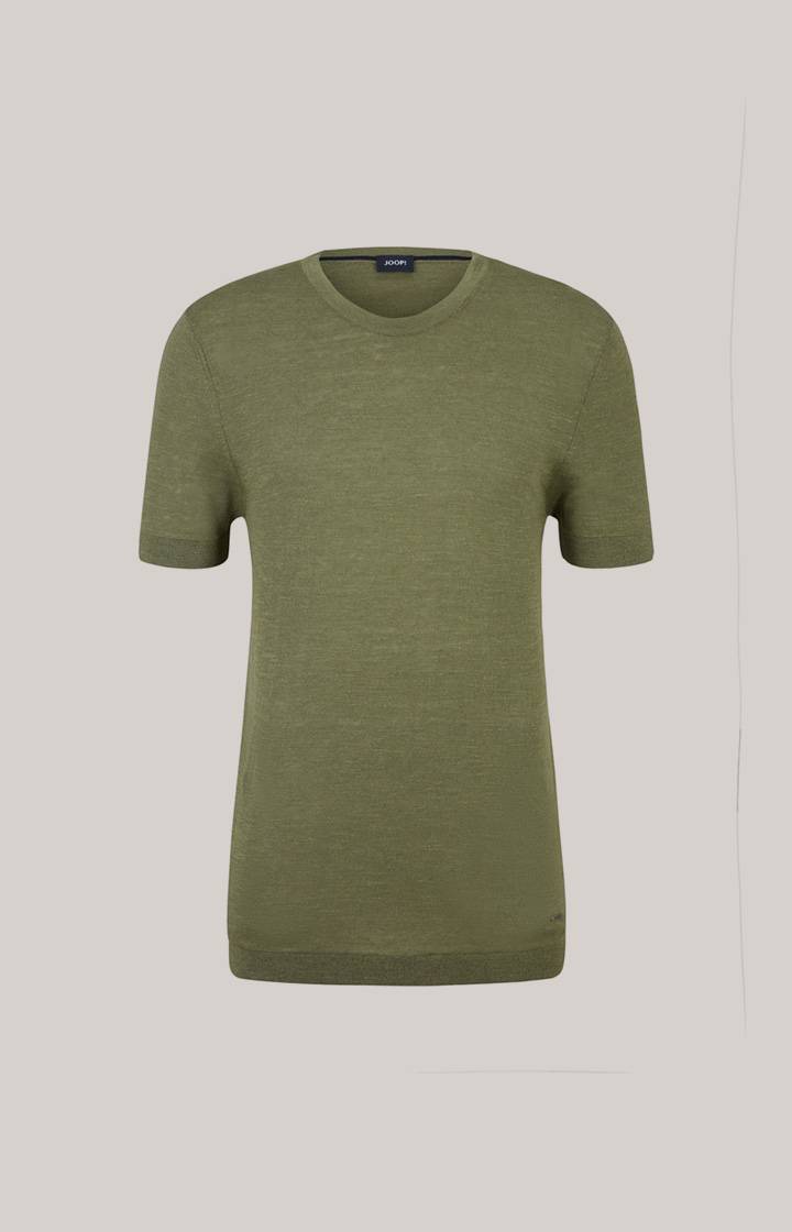 Joop Leinenmix-T-Shirt Maroso In Oliv