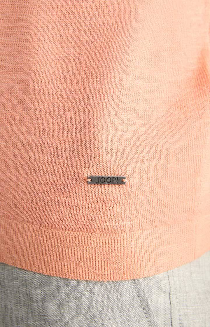 Joop Leinenmix-T-Shirt Maroso In Orange