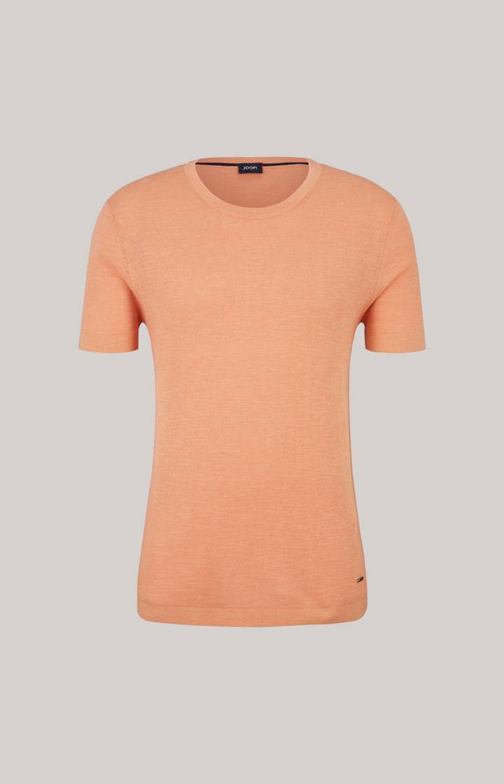 Joop Leinenmix-T-Shirt Maroso In Orange