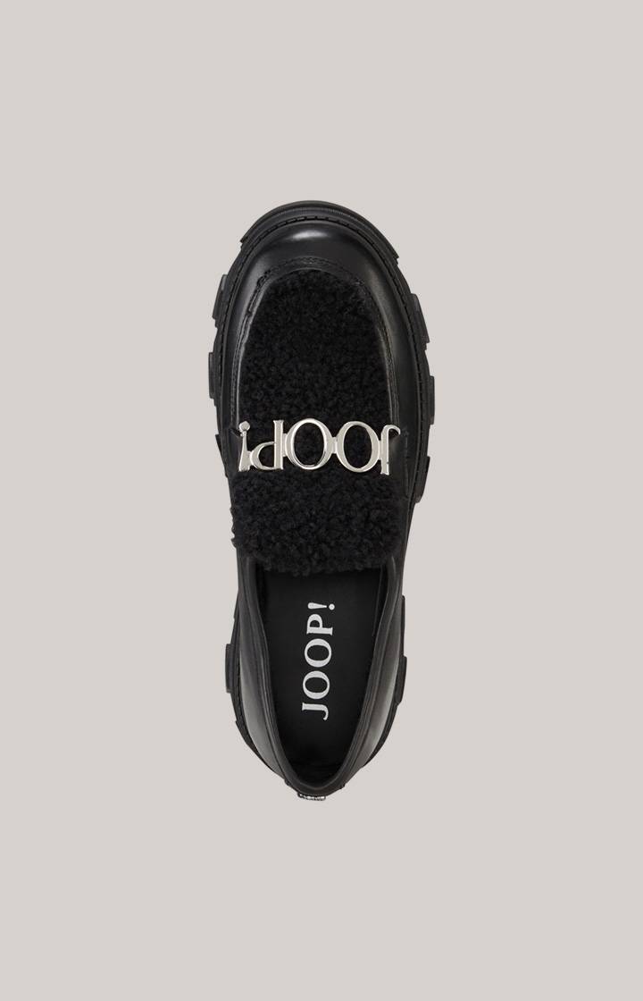 Joop Loafer Peluche Camy Slip-on In Schwarz
