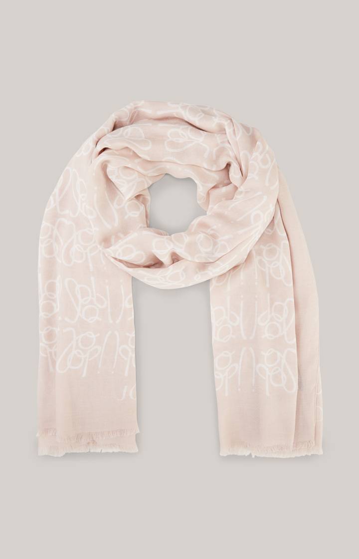 Joop Logo-Schal In Rosé