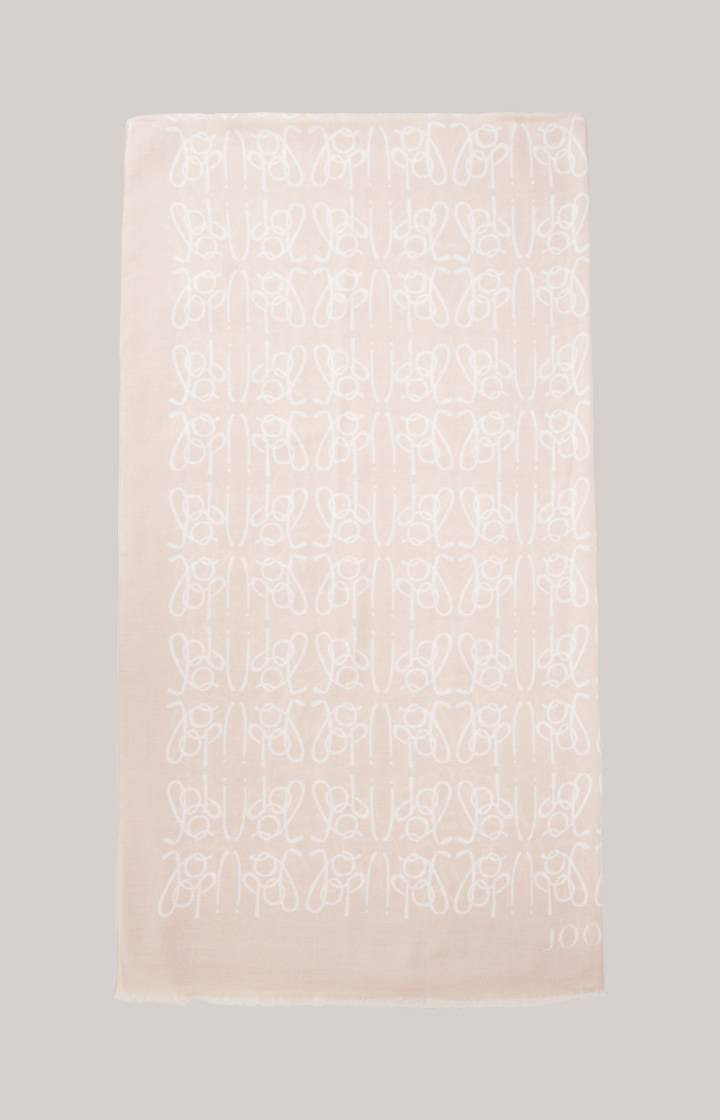 Joop Logo-Schal In Rosé