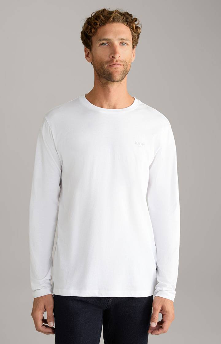 Joop Longsleeve Alphis in Weiß
