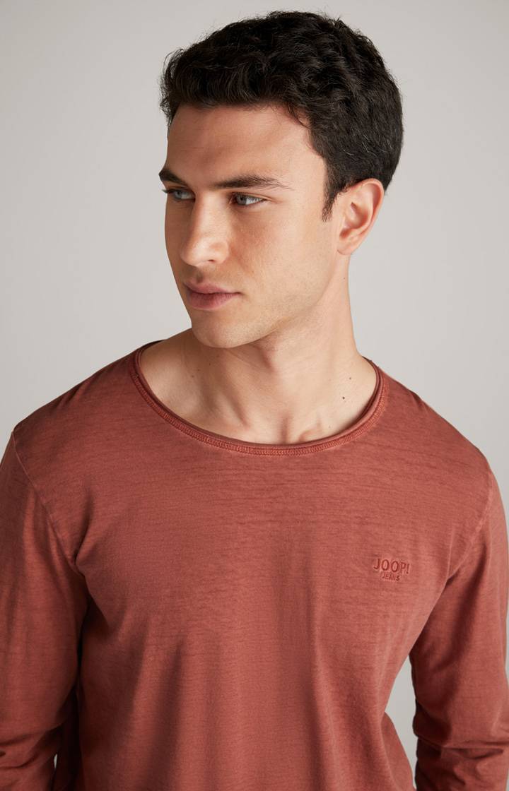 Joop Longsleeve Carlos In Rostrot Meliert