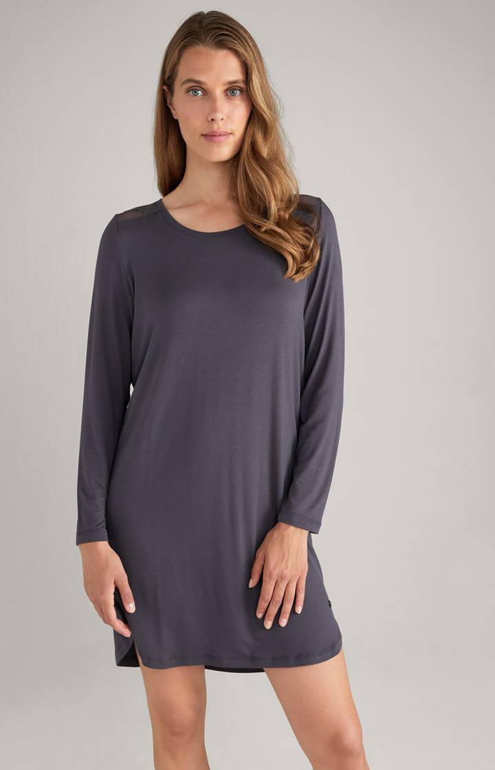 Joop Lounge-Longshirt in Anthrazit