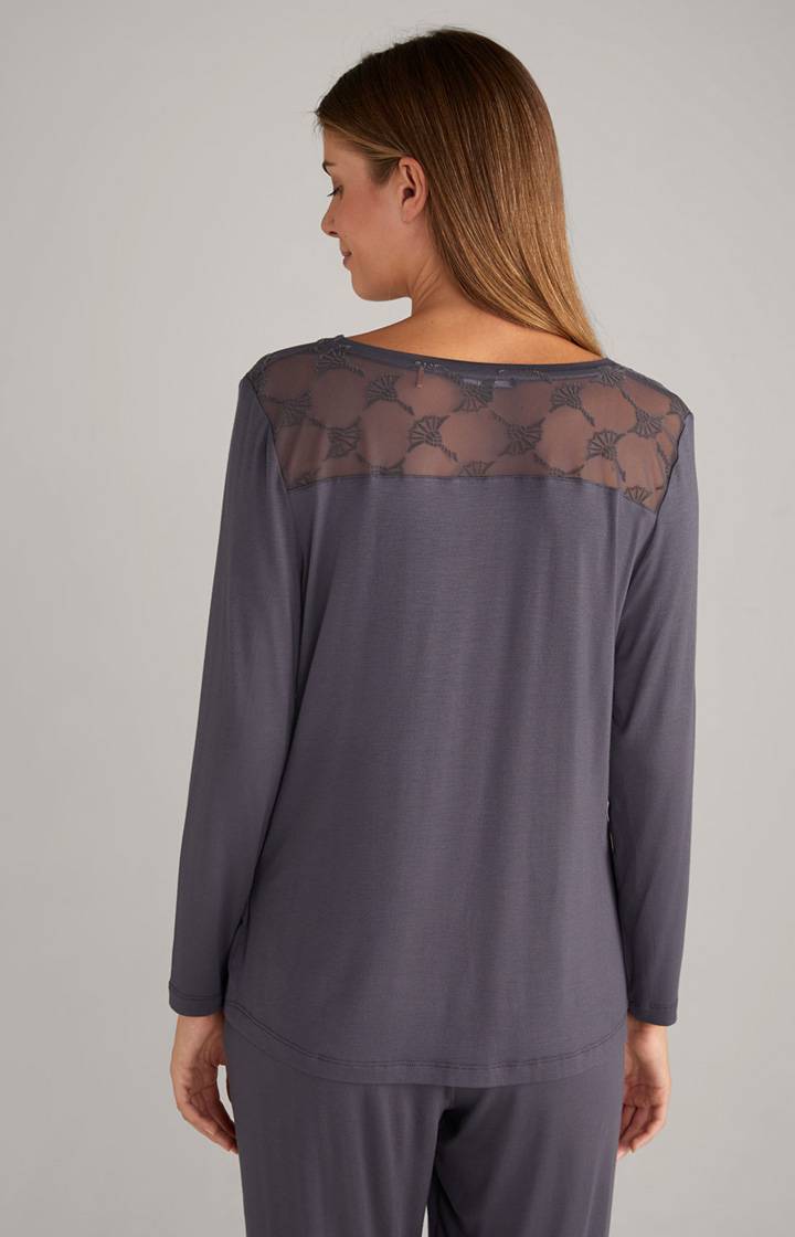 Joop Lounge-Longsleeve In Anthrazit